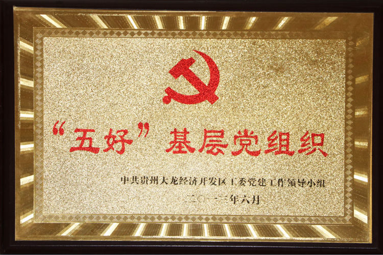 “五好”基层党组织（2013年）